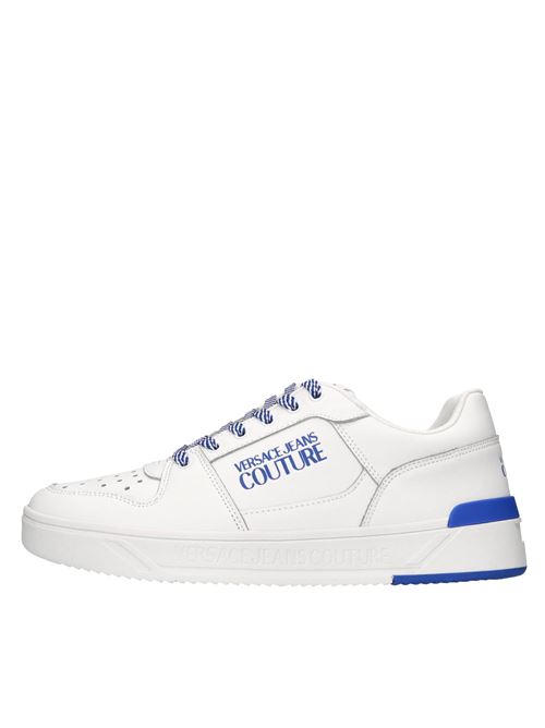 Sneakers in ecopelle VERSACE JEANS COUTURE | 78YA3SJ5 ZPB13 S10BIANCO-BLU